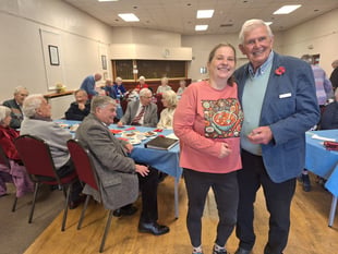 Okehampton Probus Club raises £125 for winter food projects