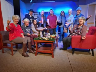 Buckland Monachorum Drama Group stage risqué comedy 