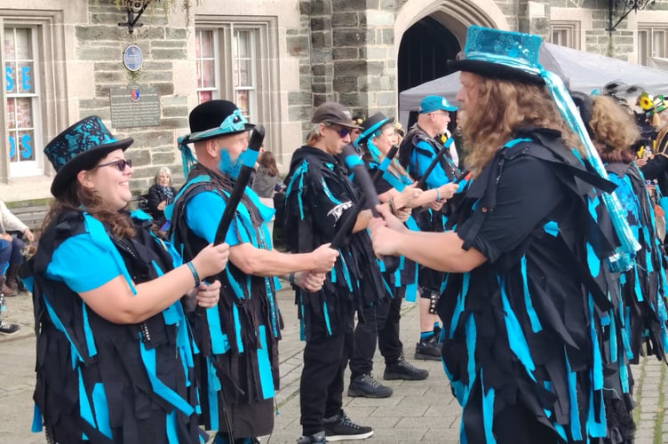 Tavistock Pudsey Day of Morris.