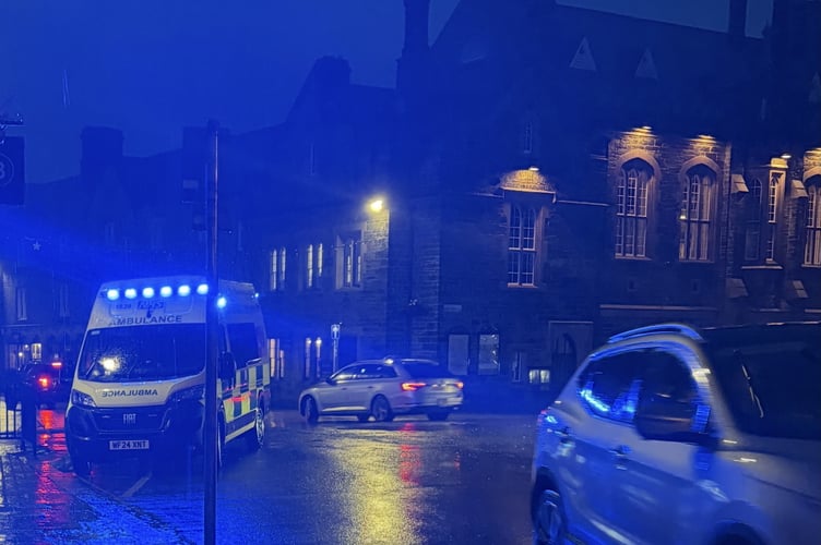 Police are appealing for witnesses after a road traffic collision in Tavistock on Tuesday, November 11, on Drake Road. A female pedestrian was left with life-changing injuries.