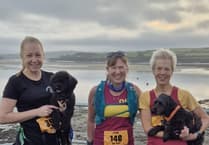 Okehampton Running Club ladies lead the way at Lobster Lollop