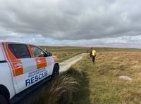 Volunteer rescuers alerted to moorland search