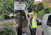 Tavistock councillor cleaning the way for drivers