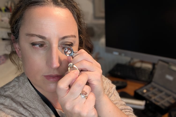 Rachel Kinsella, jeweller and gemmologist, of Tavistock has been recognised by a Devon Women in Business award.