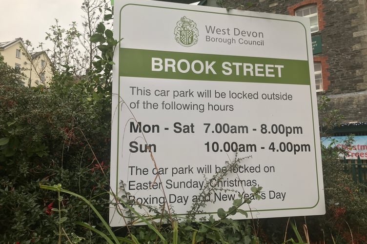 The long-stay floor of the Brook Street multi-storey has no lights – leaving users literally in the dark now the nights have drawn in.