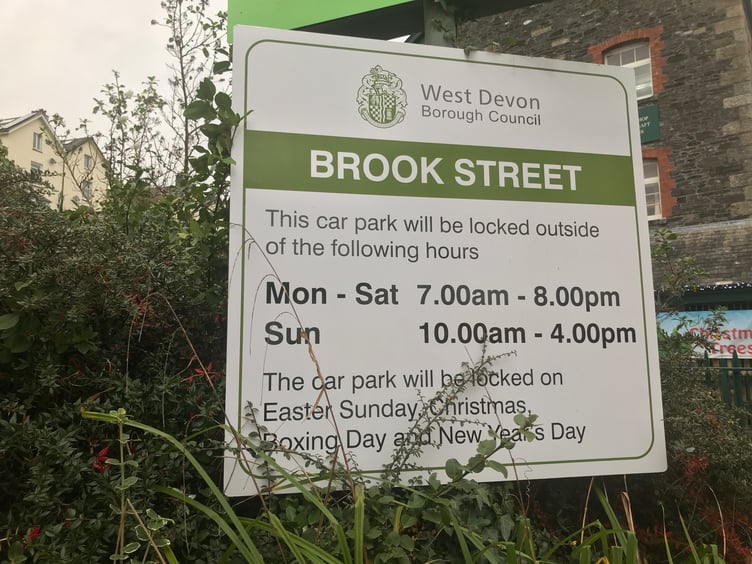 The long-stay floor of the Brook Street multi-storey has no lights – leaving users literally in the dark now the nights have drawn in.