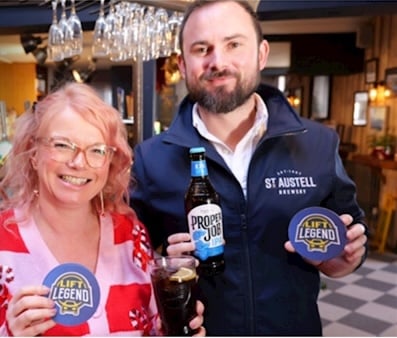 Designated drivers can get a free second drink in some West Devon establishments this December.