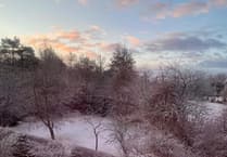 Snow and ice hits schools in West Devon today