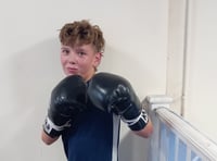 Tavistock boxer Daulton Wright triumphs in first competitive bout