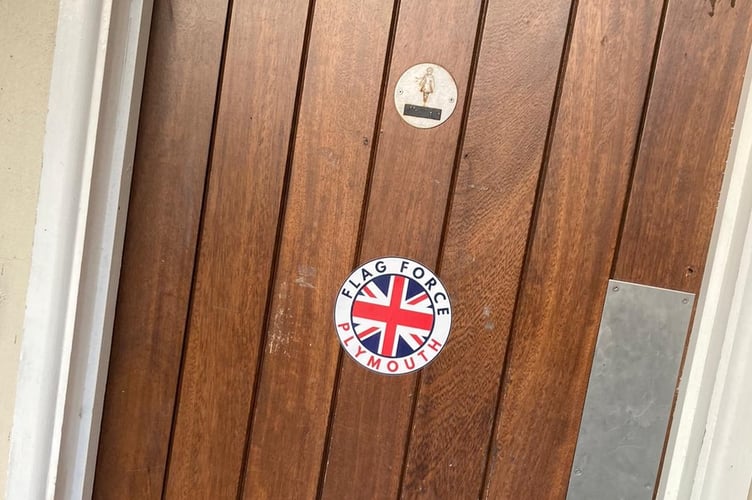 Racism fears as flag waving group moves into Tavistock.