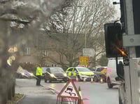 Plymouth Road clear after two-vehicle collision, no injuries