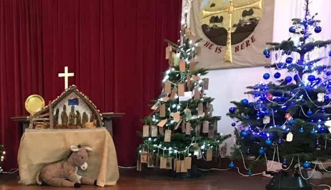 There will be 22 decorated Christmas trees at this year's Christmas Tree Festival at Rock Methodist Church.