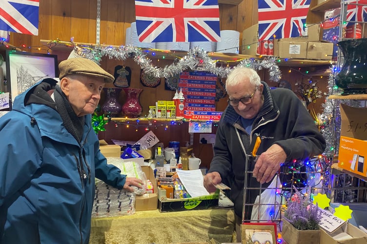 Tavistock Pannier Market is glittering this Christmas.