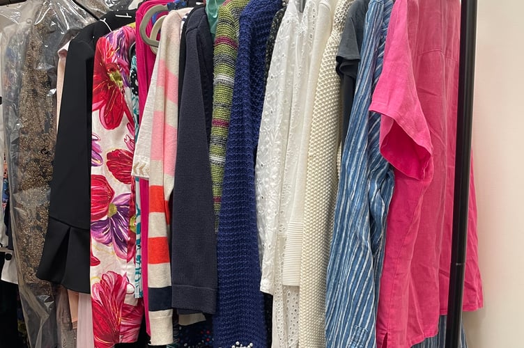 Tavistock Library is holding a secondhand designer clothes sales on Friday, December 5 to help support the children's section.