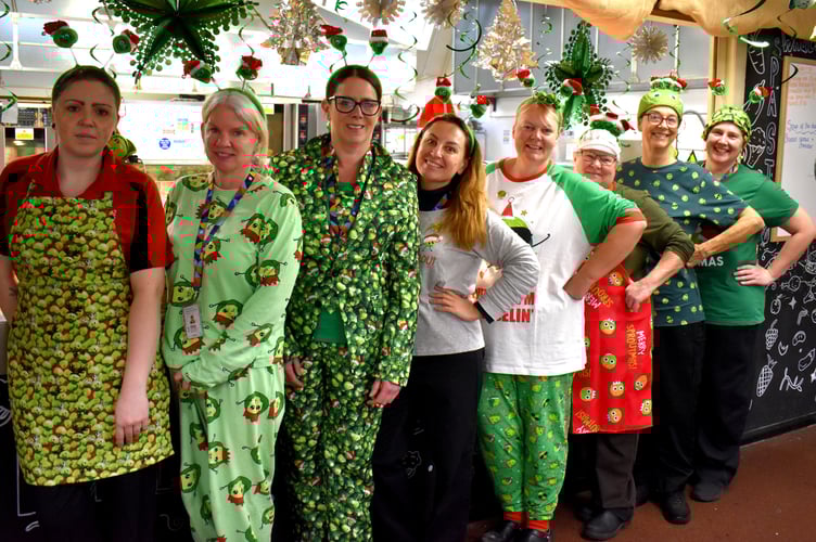 Tavistock College staff's humorous tribute to their late colleague James Stroud.