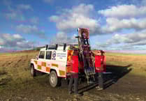 North Dartmoor rescue team uses new stretcher loader for safety