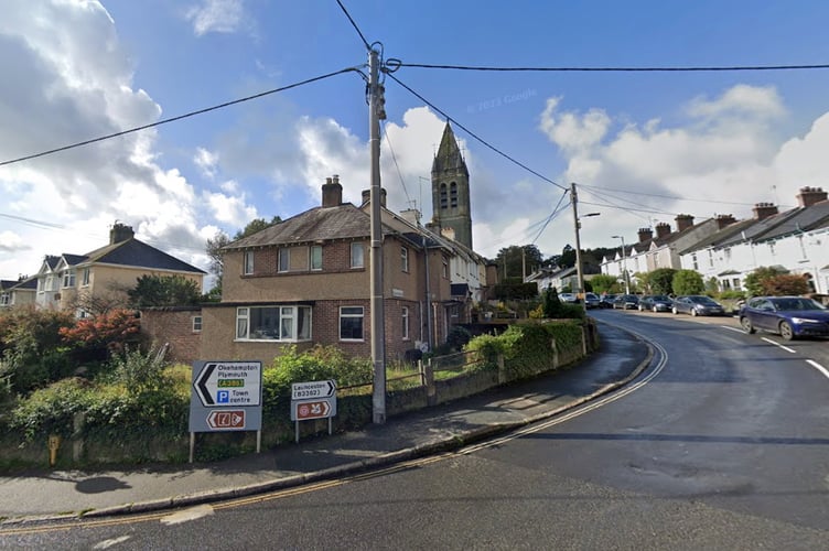 Callington Road, Tavistock before the roadworks. Picture: Google Maps.