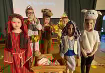 Bere Alston School's Christmas jolly jumper day