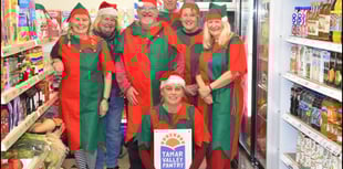 Tamar Valley Pantry’s elves gear up for their first Christmas