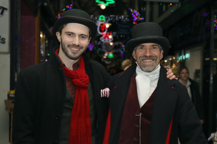 Edwardian costumes were donned on the night