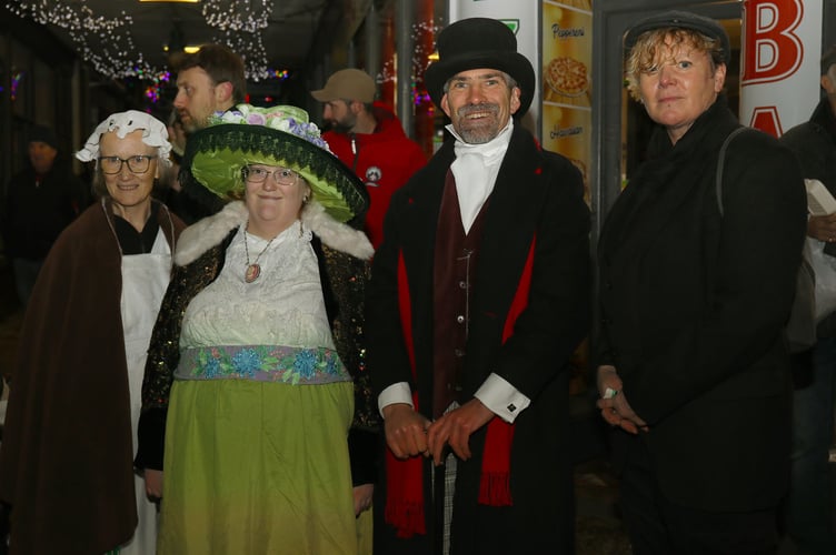 There was a great atmosphere at Edwardian Evening