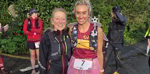 Claire squared conquering Cornwall for ORC