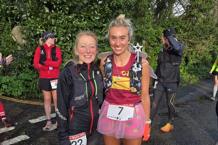 Two Claires in Cornwall