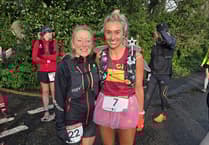 Claire squared conquering Cornwall for Okehampton Running Club