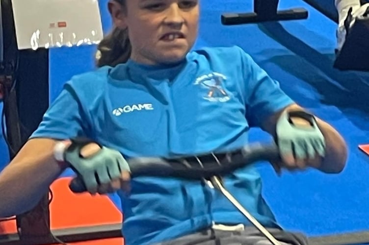 Tamar and Tavy Gig Club indoor rowing championships.