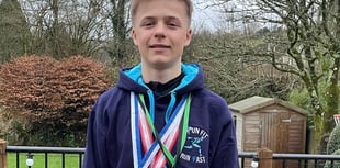 Teen runner triumphs twice