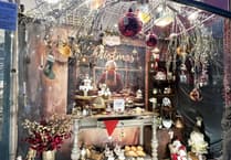 Tavistock creative Christmas shop windows enchant