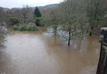 WATCH: Gunnislake river flood