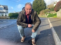 Pothole campaigner appears on small screen