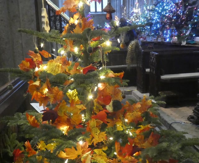Church Christmas tree festival attracts thousands 