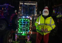 Tavistock festive tractor rally draws the crowds