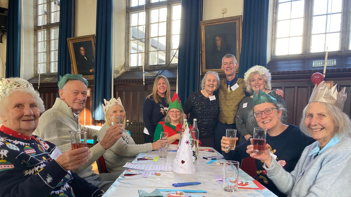 Tavistock Memory Cafe festive party