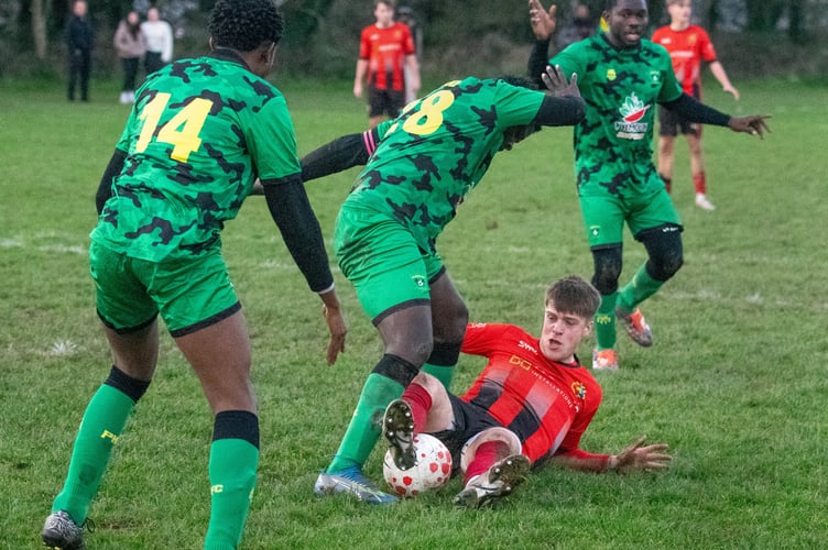 Tavistock AFC U23s at Plymouth Hope 4