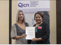 Senior nurse celebrates prestigious national award