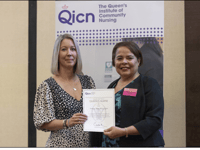 Senior nurse celebrates prestigious national award
