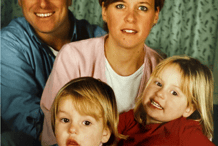 Will Cosby, his sadly deceased wife and their two daughters Thea and XXX.