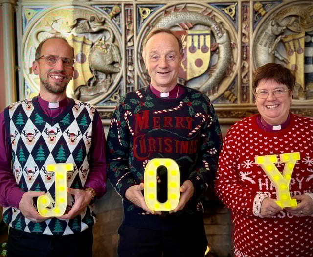 The Bishop of Exeter’s Christmas Message Sparks Joy
