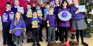 Santa brings joy and gifts to schools