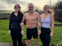Widower's swim challenge in memory of wife
