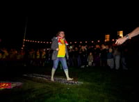Specsavers employee raises £600 for Hospiscare in charity firewalk