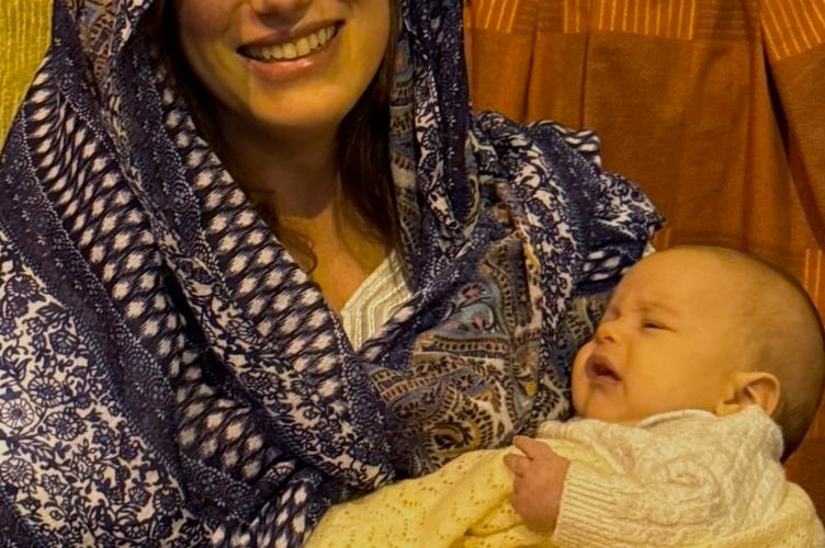 Yelverton church crib service tells of Christ's birth. Picture by Nick Shutt.