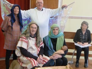 Travelling church and choir shares Advent story