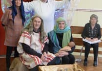 Tamar Valley enjoys Advent story with travelling church and pop-up choir