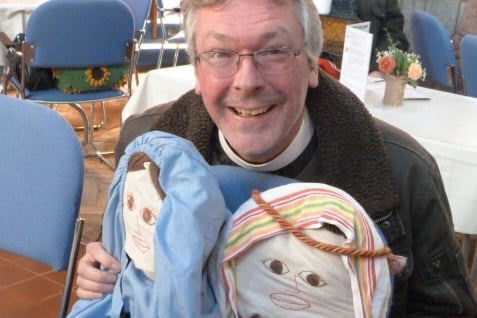 Mary and Joseph Advent Journey with Revd Michael Johnson Rural Dean at St Marys Church Callington.