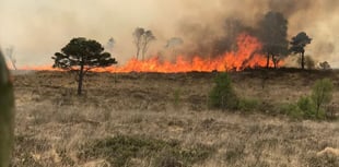 Moorland wildfires prompt warning