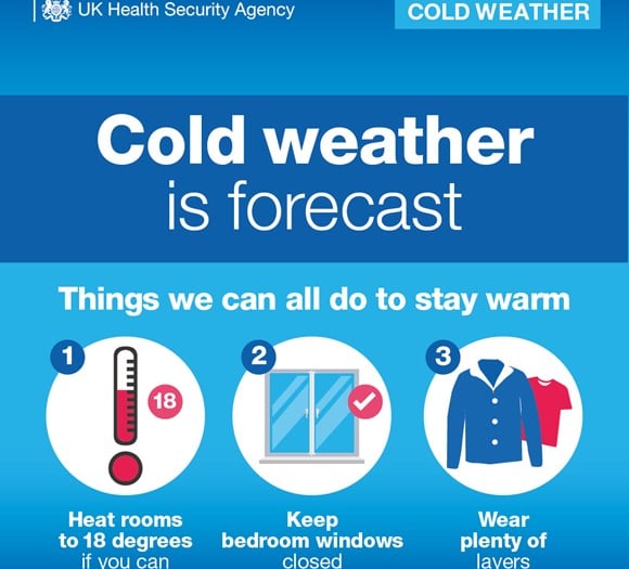 Amber health alert issued for the South West as temperatures plummet